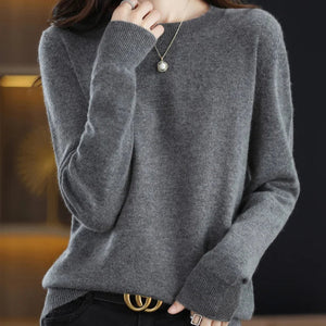 Suéter Feminino de Lã Merino