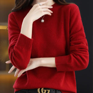 Suéter Feminino de Lã Merino