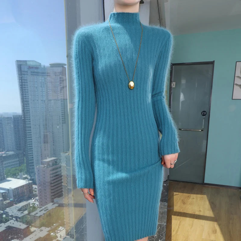Vestido de Inverno de Cashmere