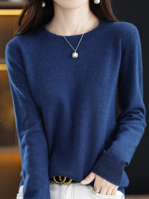 Suéter Feminino de Lã Merino