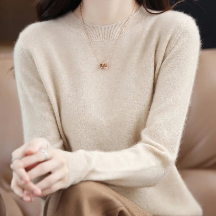 Suéter Feminino de Lã Merino