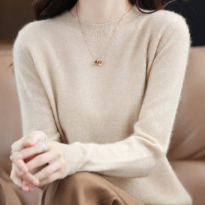 Suéter Feminino de Lã Merino