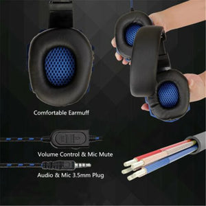 Headset Gamer com fio Ajustável com Microfone e Cancelamento de Ruído - Donna Boneca