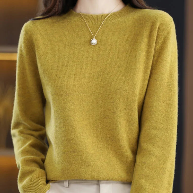 Suéter Feminino de Lã Merino