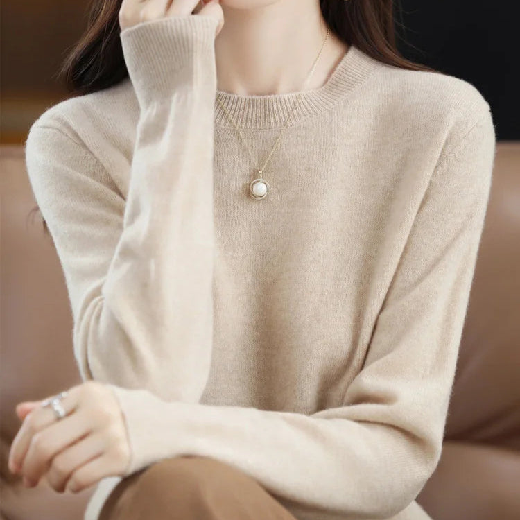 Suéter Feminino de Lã Merino