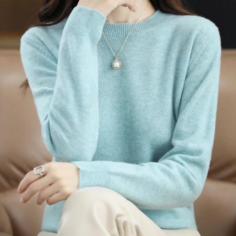 Suéter Feminino de Lã Merino