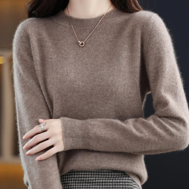 Suéter Feminino de Lã Merino