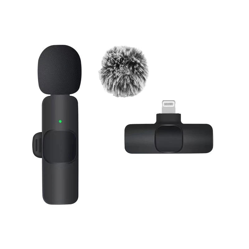 Kit Mini Microfone para Iphone e Android