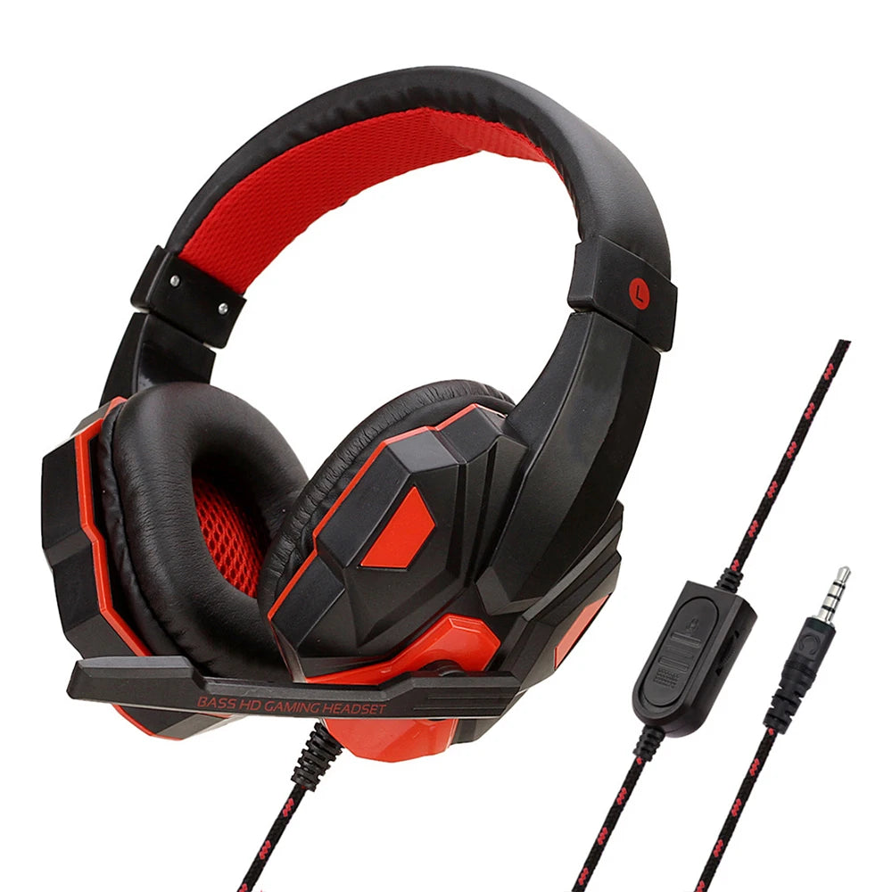 Headset Gamer com fio Ajustável com Microfone e Cancelamento de Ruído - Donna Boneca