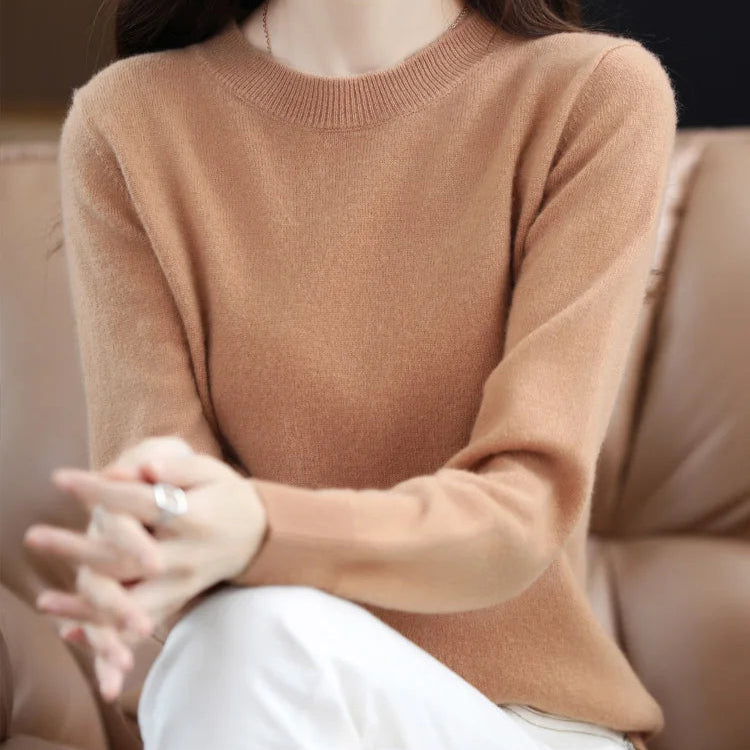 Suéter Feminino de Lã Merino