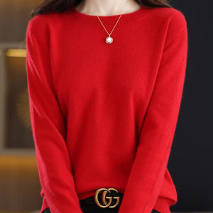 Suéter Feminino de Lã Merino