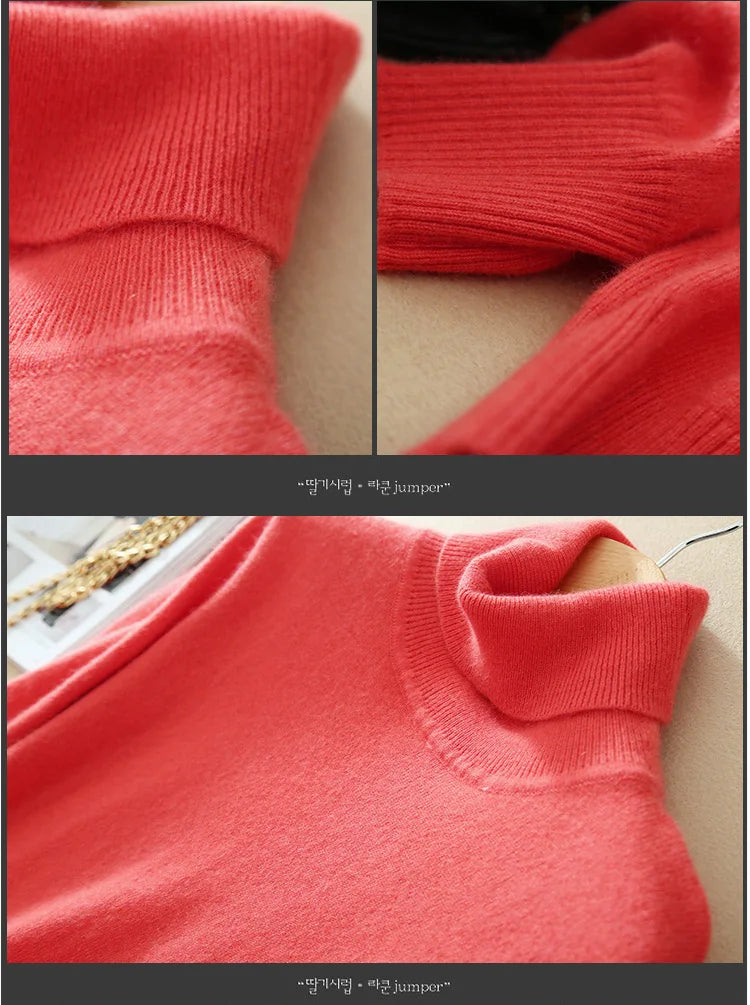 Blusa em Cashemere Gola Alta - Donna Boneca
