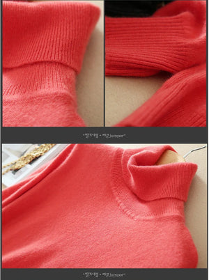 Blusa em Cashemere Gola Alta - Donna Boneca