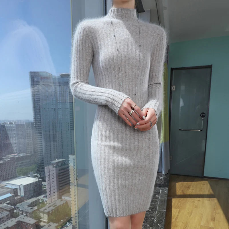 Vestido de Inverno de Cashmere