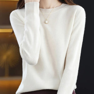 Suéter Feminino de Lã Merino