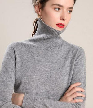 Blusa em Cashemere Gola Alta - Donna Boneca