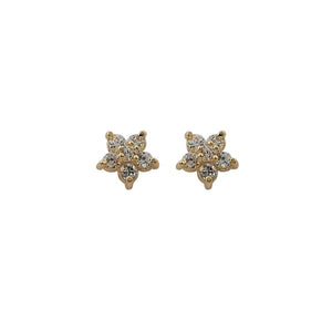 Brinco Banhado Florzinha - Donna Boneca