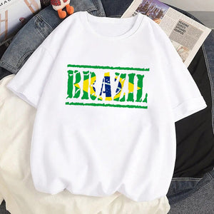 Camisetas Femininas Estampa do Brazil - Donna Boneca