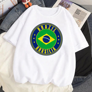 Camisetas Femininas Estampa do Brazil - Donna Boneca