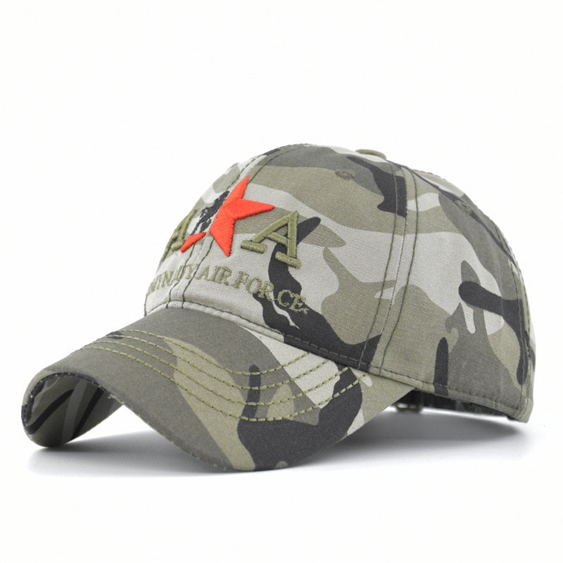 Boné Camuflagem Brasil e USA - Donna Boneca