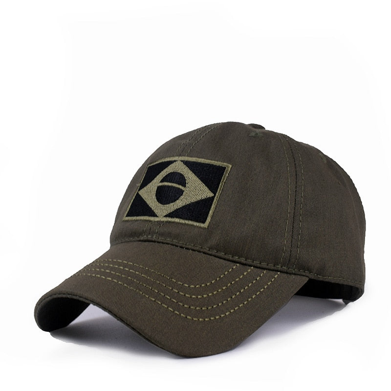 Boné Camuflagem Brasil e USA - Donna Boneca