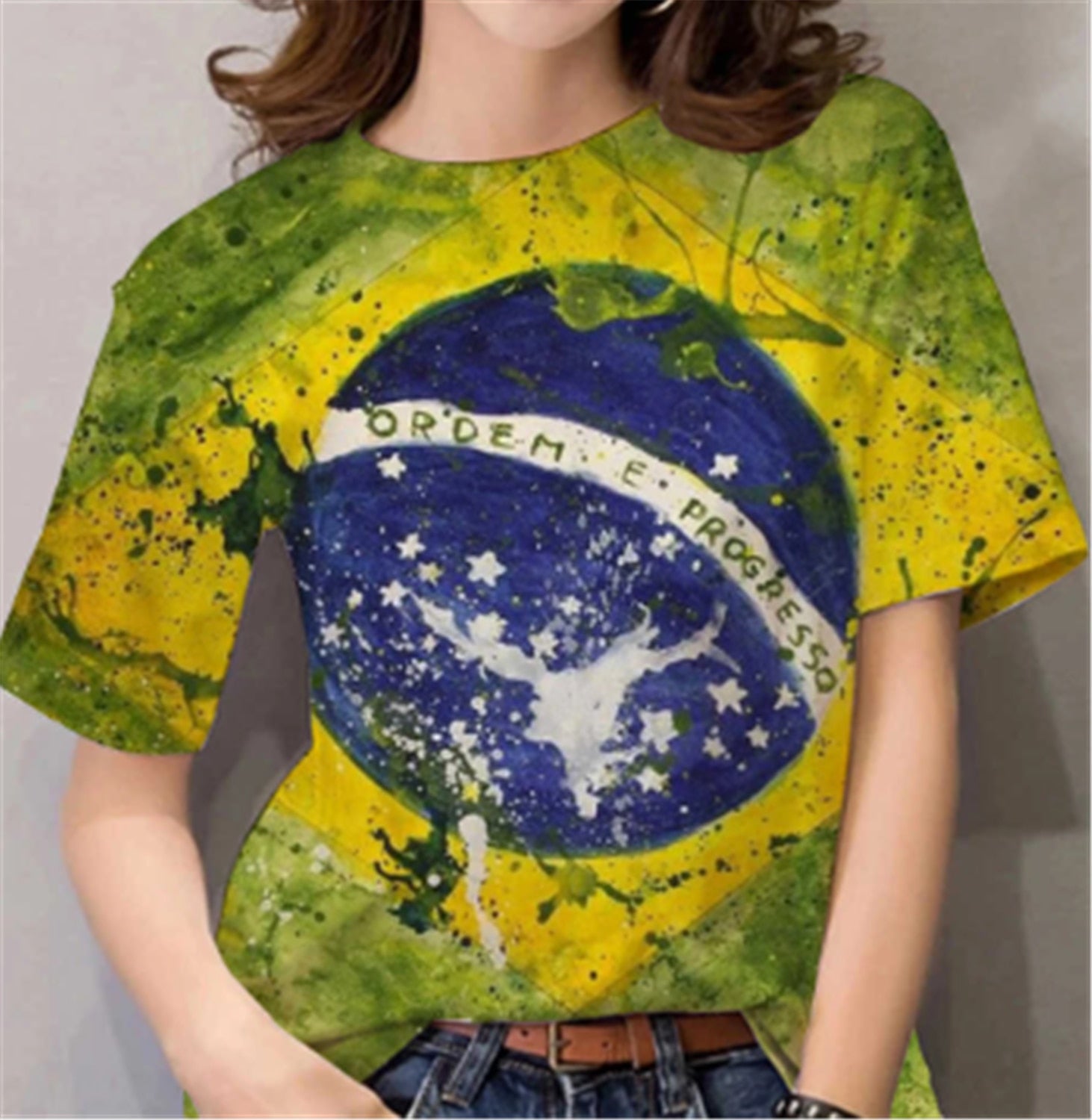 Camiseta Brasil - Donna Boneca