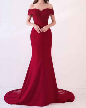 Vestido longo de Festa Bordado - Donna Boneca