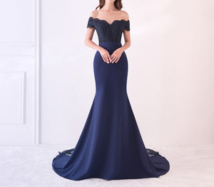 Vestido longo de Festa Bordado - Donna Boneca