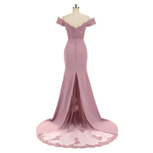 Vestido longo de Festa Bordado - Donna Boneca