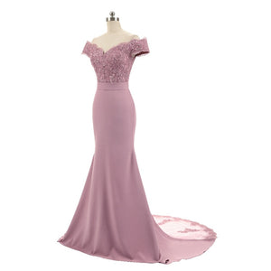 Vestido longo de Festa Bordado - Donna Boneca
