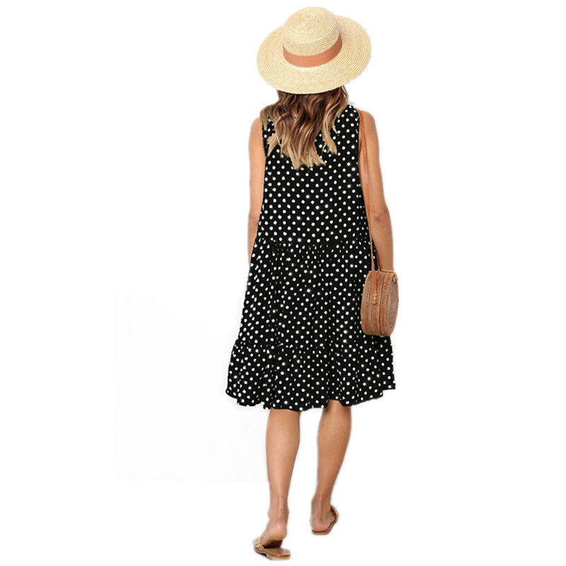 Vestido Curto de Poá - Donna Boneca