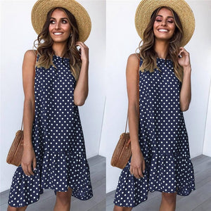Vestido Curto de Poá - Donna Boneca
