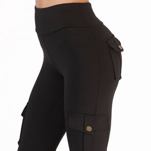 Leggings Push Up com Bolsos - Donna Boneca