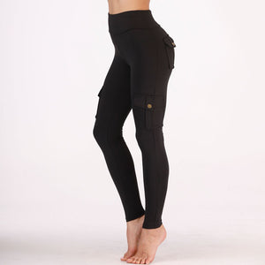Leggings Push Up com Bolsos - Donna Boneca