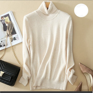 Blusa em Cashemere Gola Alta - Donna Boneca