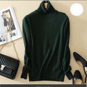 Blusa em Cashemere Gola Alta - Donna Boneca